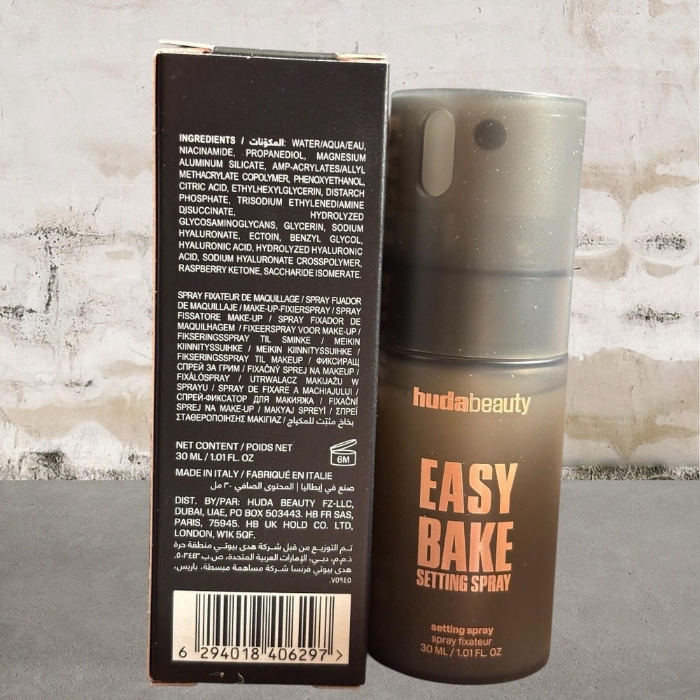 Huda Beauty Easy Bake Setting Spray NIB