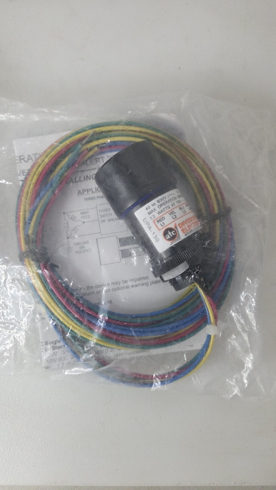 New ATC Diversified UPA-130 Voltage Detector 40-600 VAC 30-1000 VDC - No Box