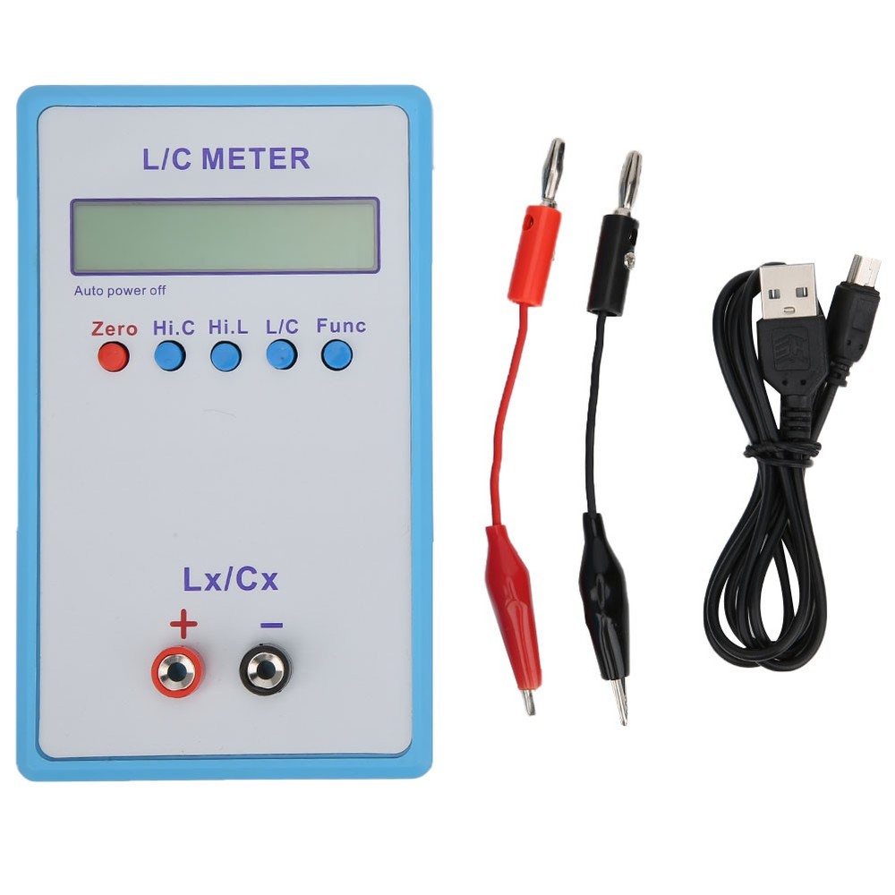 Inductance Capacitance Meter L C Meter Electric ABS Multimeter Accessory