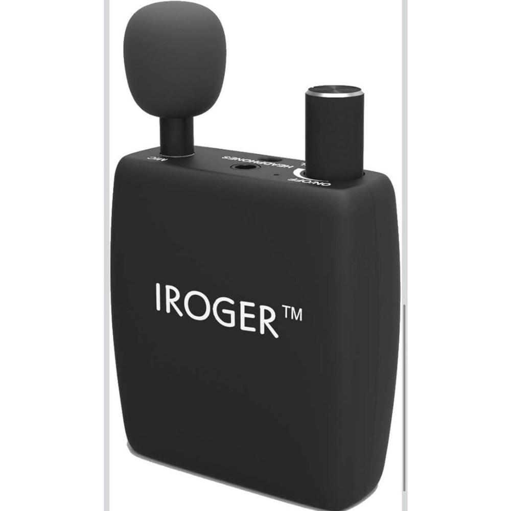 Iroger Hearing Sound Amplifier Rechargeable Hearing Aid Devic-Standard Headphone