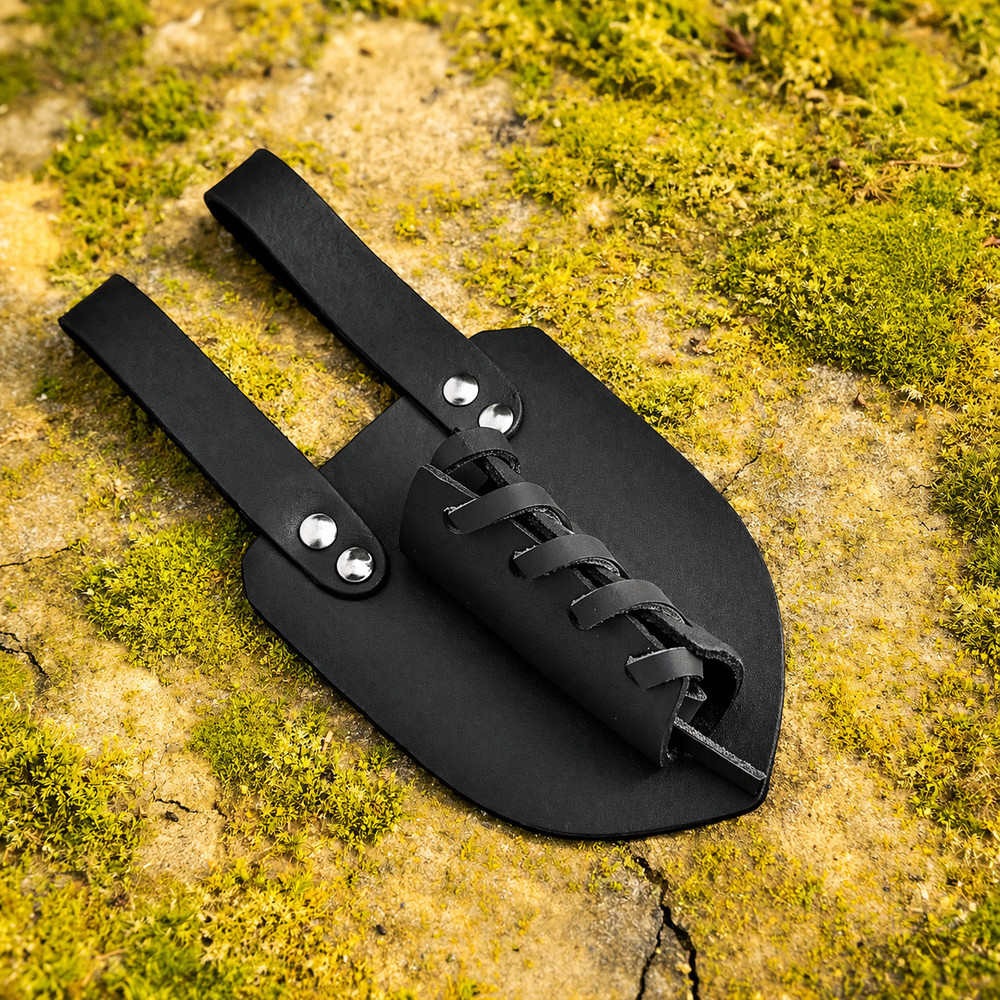 Genuine Leather Sword Dagger Frog Adjustable Universal Fit Medieval Multi Tool