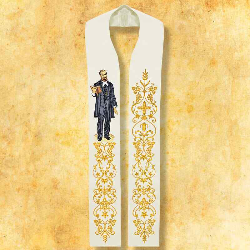 Embroidered stole "Blessed Edmund Bojanowski"