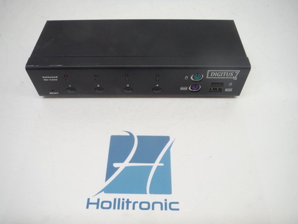 DIGITUS DC-12202-1 KVM Switch For USB & PS/2 Consoles