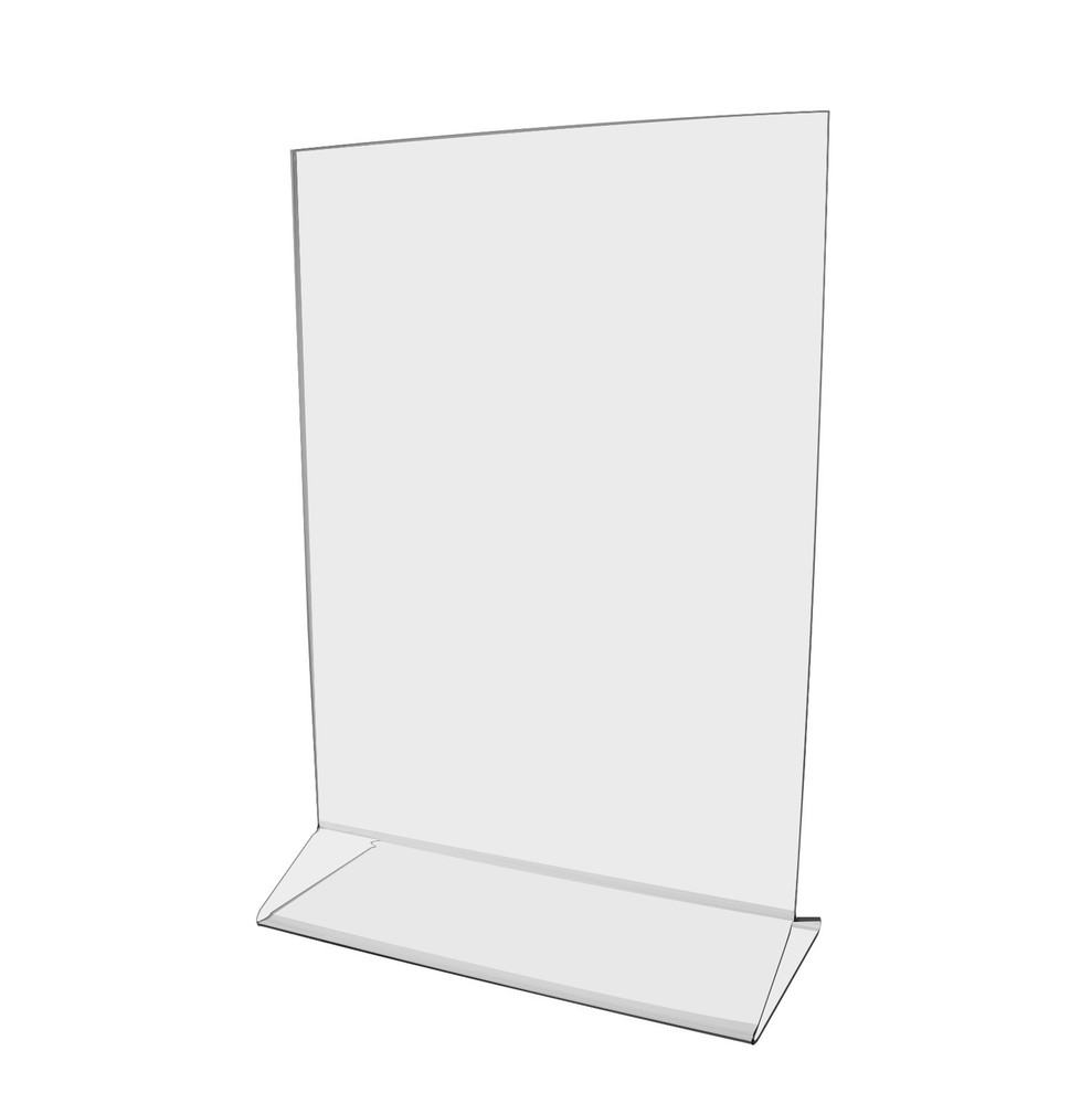 4 Pack 6"W x 8"H Sign Holder Top Load Double Sided Menu Countertop Frame