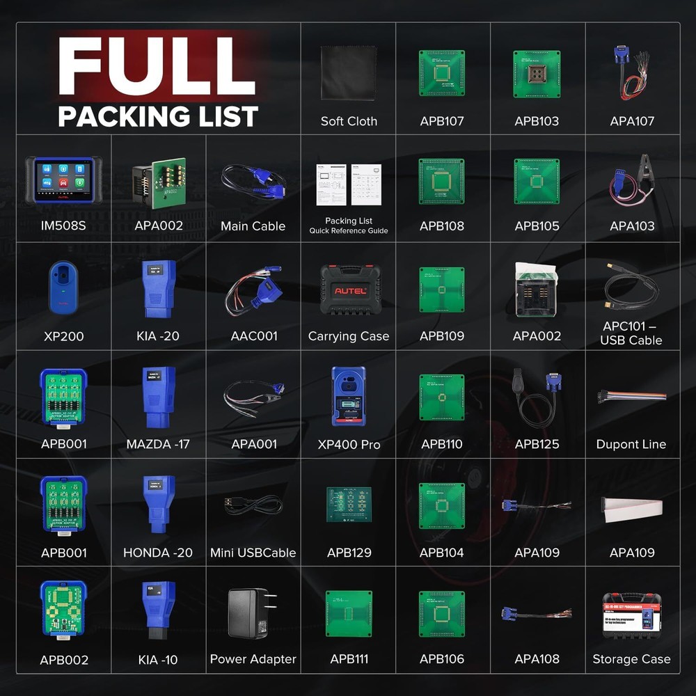 Autel MaxiIM IM508S XP400 PRO IMMO K~ey Programming Tool Auto Diagnostic Scanner