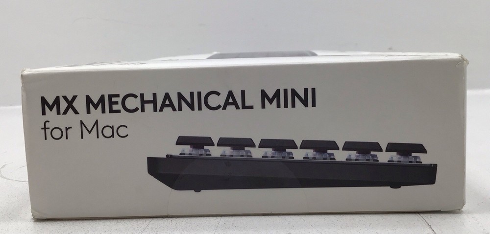 Logitech MX Mechanical Mini Keyboard For Mac Compact Tactile Wireless Keyboard