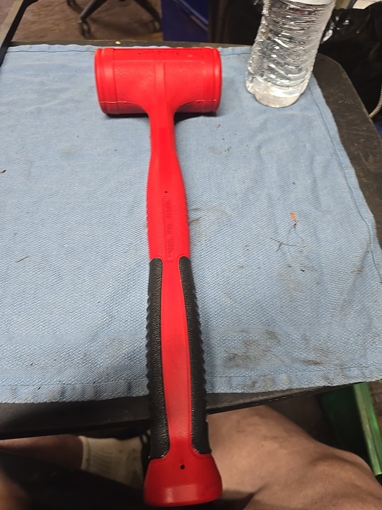 Snap on mallet hbfe48 soft hammer NEW tools Red
