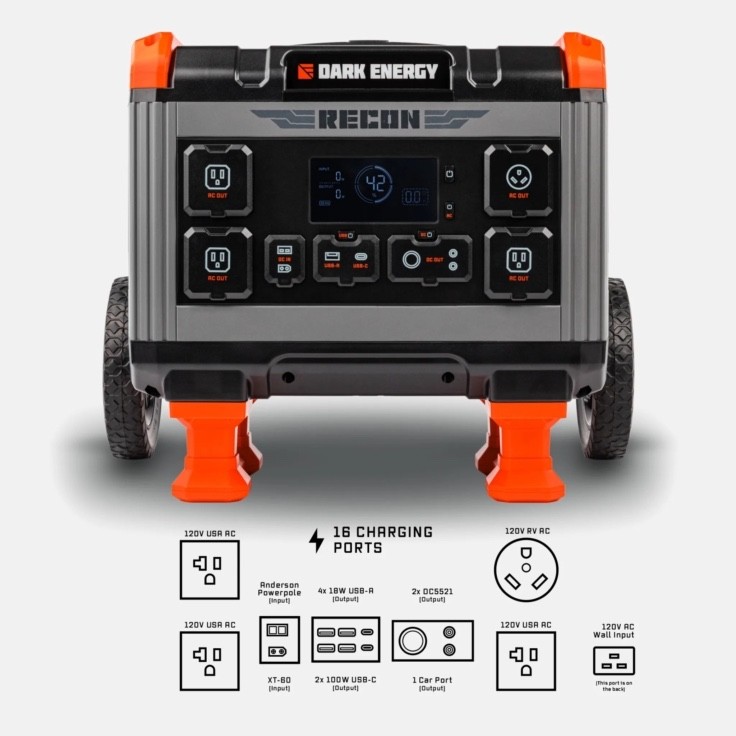 DARK ENERGY RECON 2000 SOLAR GENERATOR