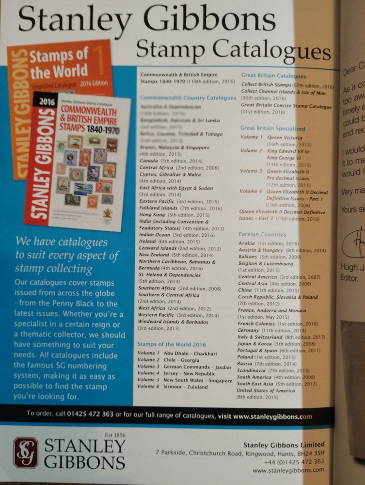 Stanley Gibbons AUSTRALIA stamp catalogue 2016 (10th edition)