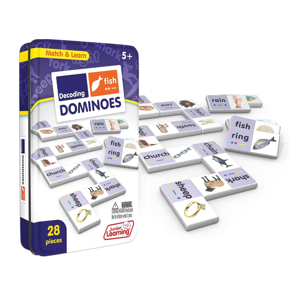 Junior Learning Decoding Match & Learn Dominoes