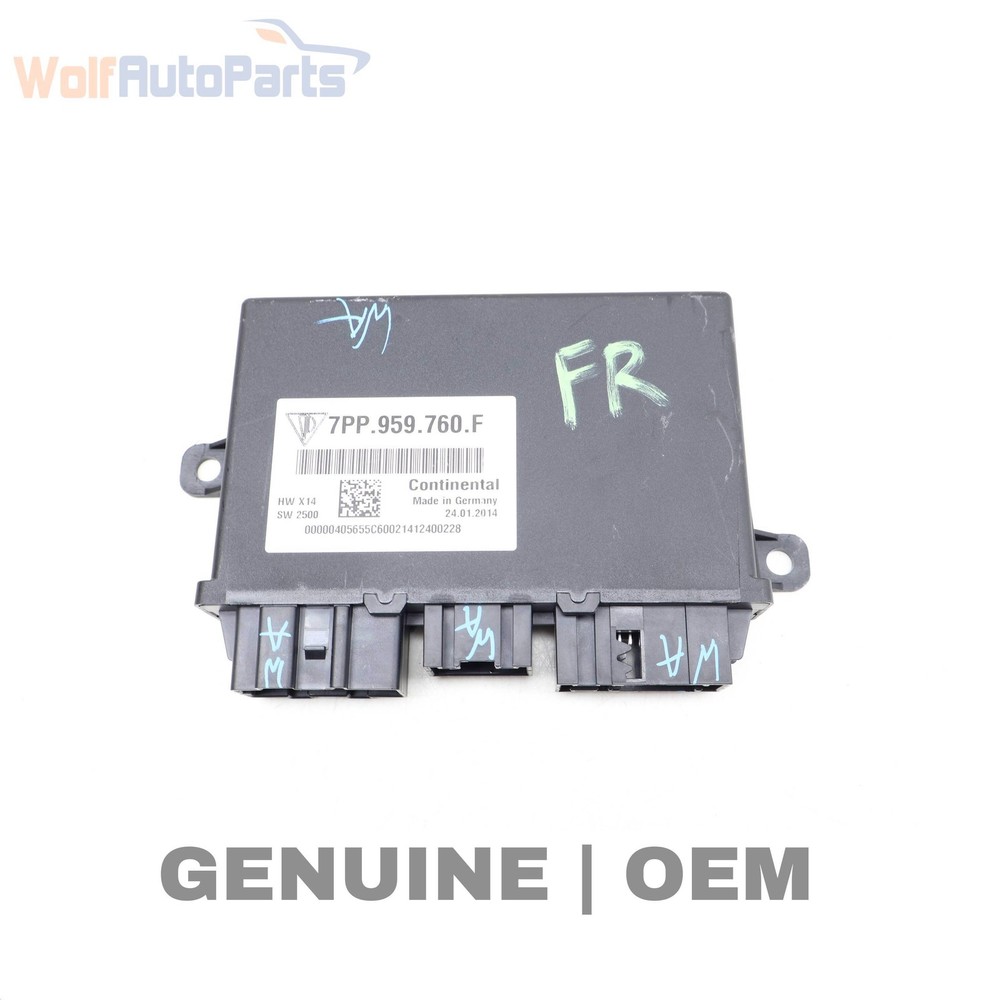 2013-2018 PORSCHE CAYENNE - Front SEAT Memory Control Module 95861876004