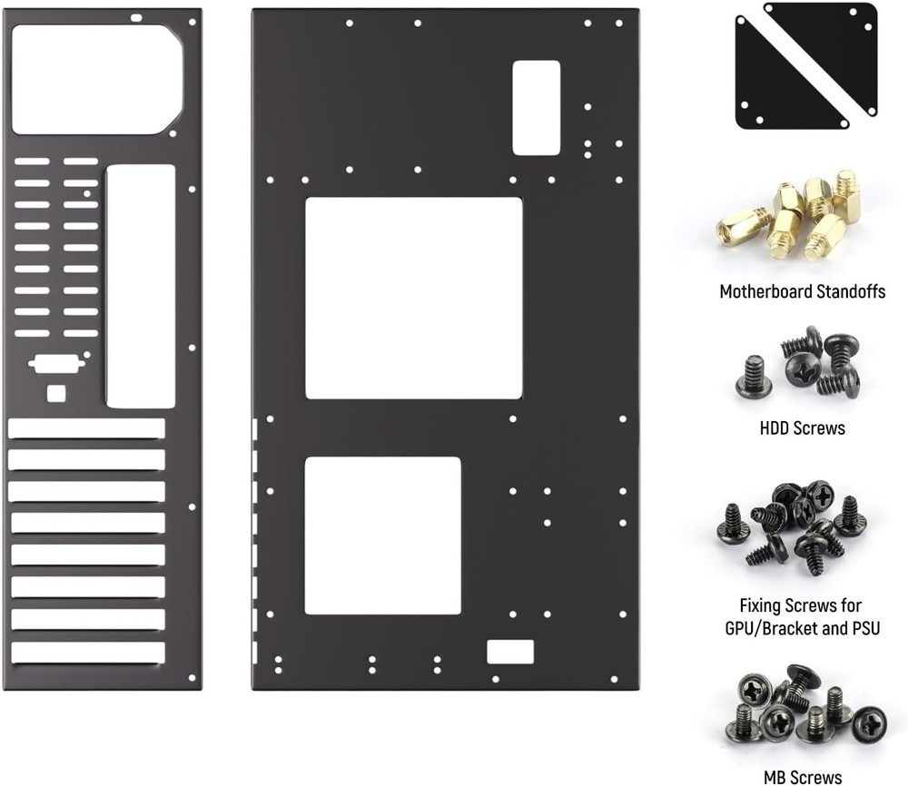 Open Air PC Case, Test Bench PC Case, ATX Open Frame Computer Case, DIY PC Ca...