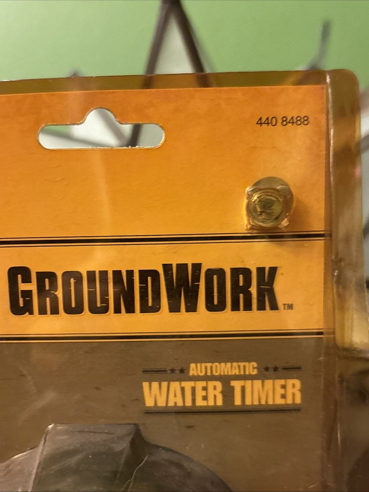 Tractor Supply Ground work Automatic Water Timer 3/4" Or 1" Outlet NEW NOS