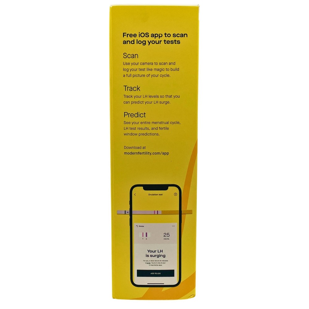 Modern Fertility Ovulation Predictor Test 20 Tests – 3 Pack – New