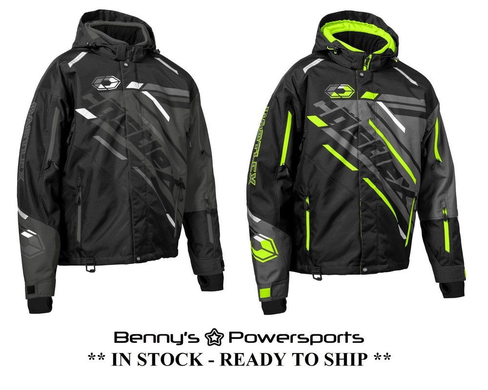 Castle X Men's React Jacket Snowmobile Winter Removeable Liner Floatation