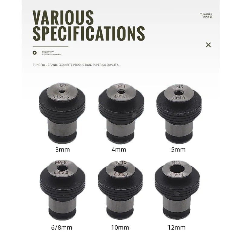 M3-M12 Pistol Type Pneumatic Power Thread Machine Pneumatic Drill Tapper Thread.