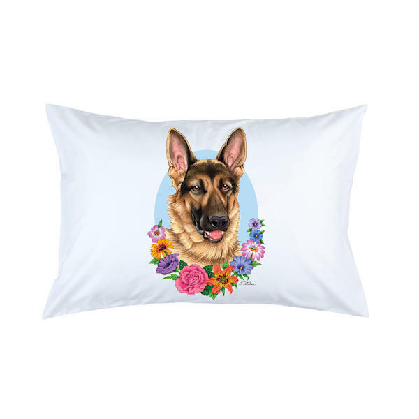 German Shepherd Micro Fiber Pillowcase