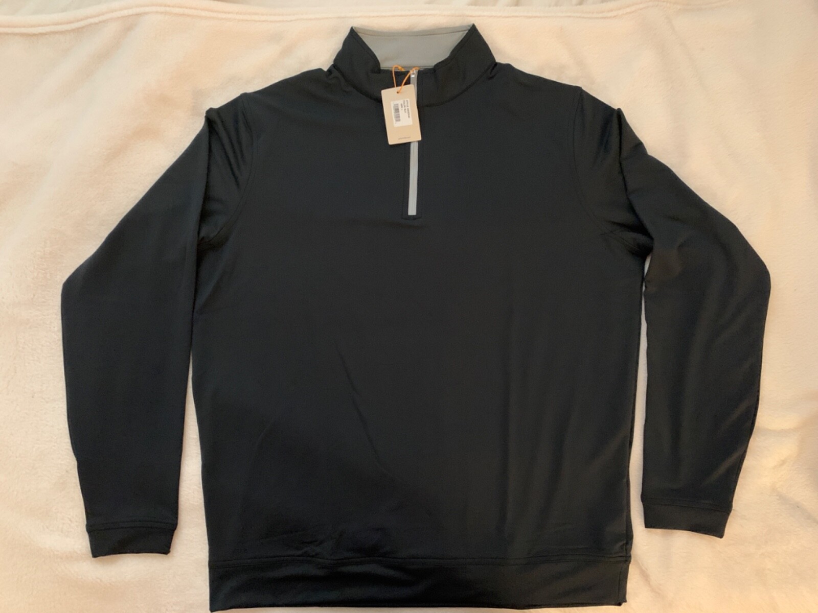 Peter Millar Perth performance quarter zip Choose Black or Blue & Size