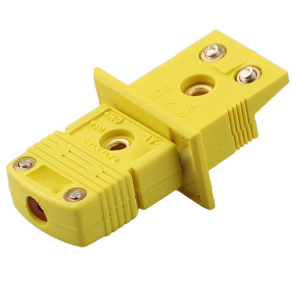 K Type Miniature Socket & Panel Mount Connector for Thermocouple Systems