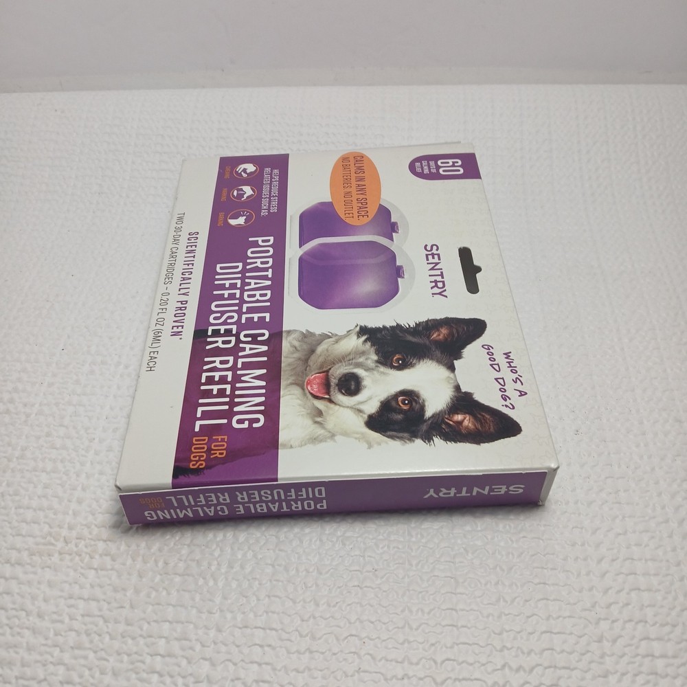 Sentry Portable Calming Diffuser Refill for dogs.