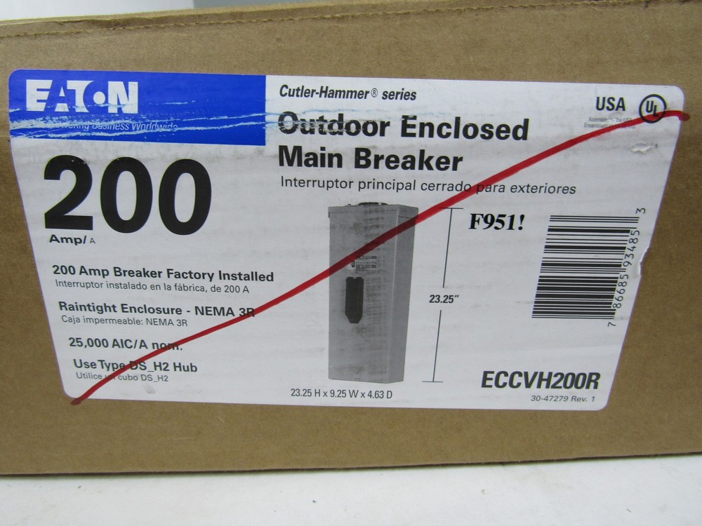 Eaton ECCVH200R Electrical Enclosures