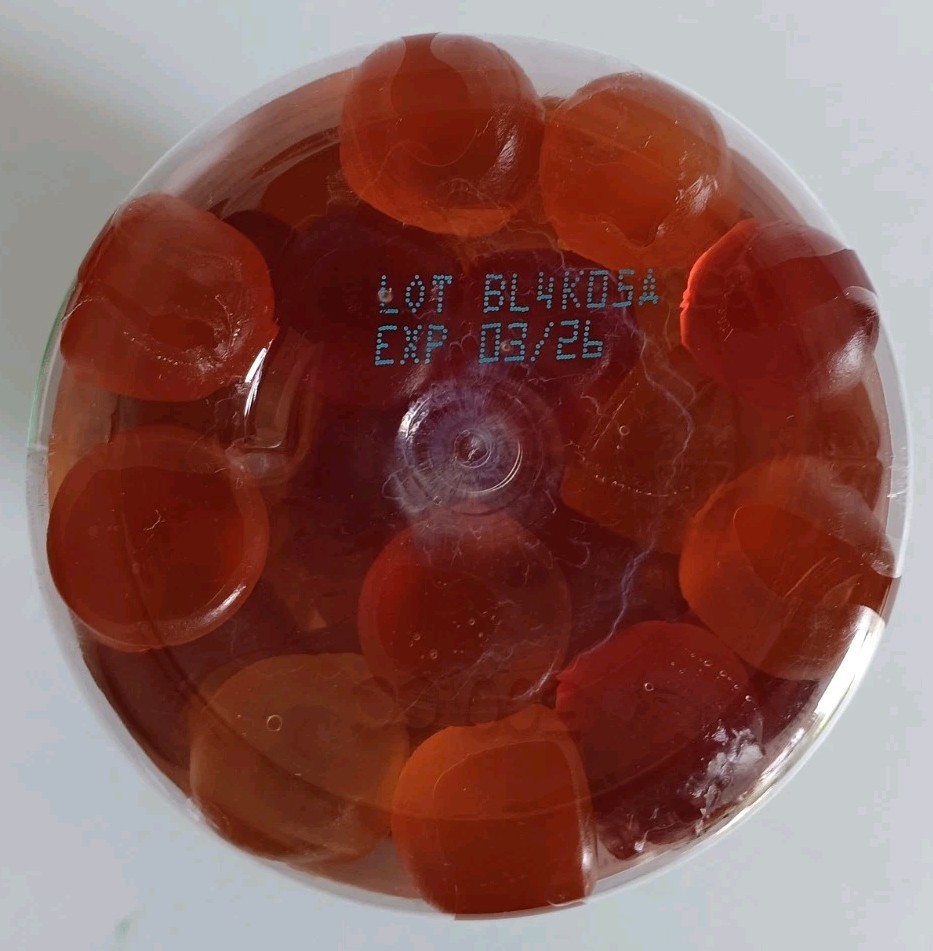 2X Amazon Basics Fiber Gummies 4g Chewable Fruit 90ct each