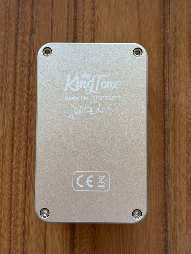 KINGTONE RISE V2 Versatile Booster Pedal Selectable Germanium Silicon