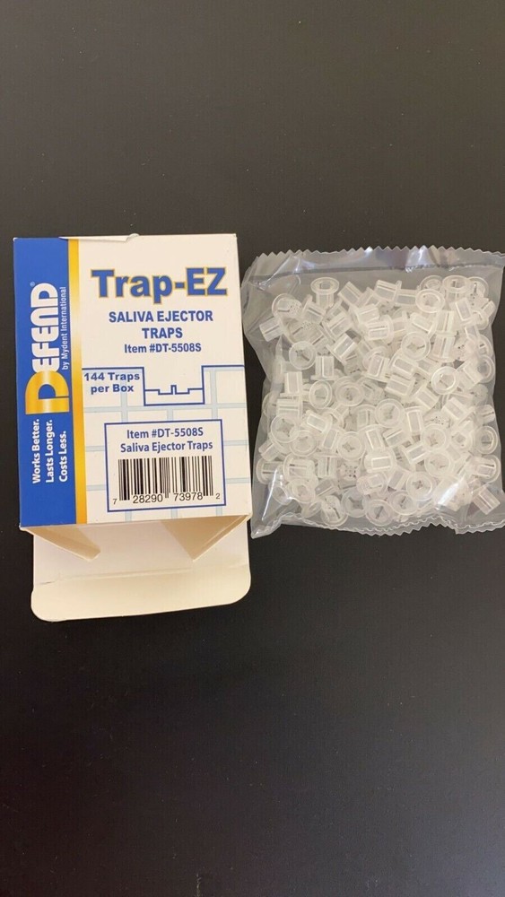 2 PACK! Defend Trap-ez disposable trap saliva ejector screen