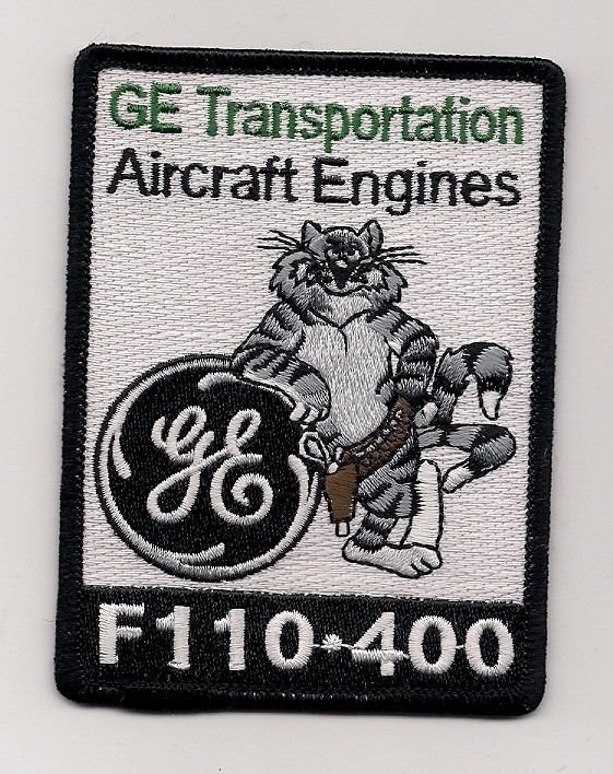 F-14 TOMCAT F110-400 ENGINE patch