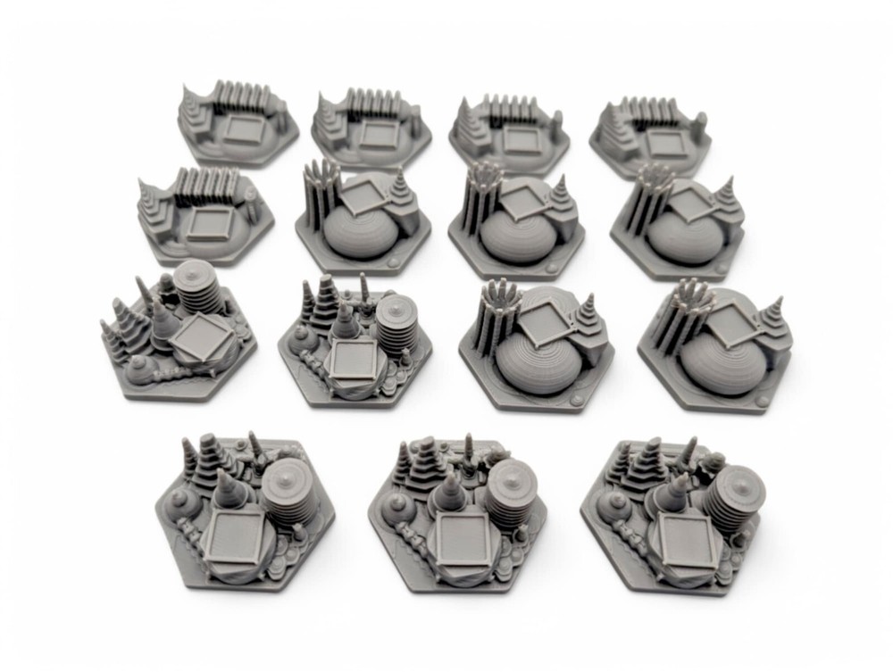 Terraforming Mars 3D Tiles Upgrade Pack – Board Game Accessories