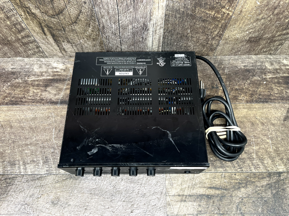 TOA Electronics BG-2035 Mixer Amplifier 35W Unit Only *TESTED WORKING*