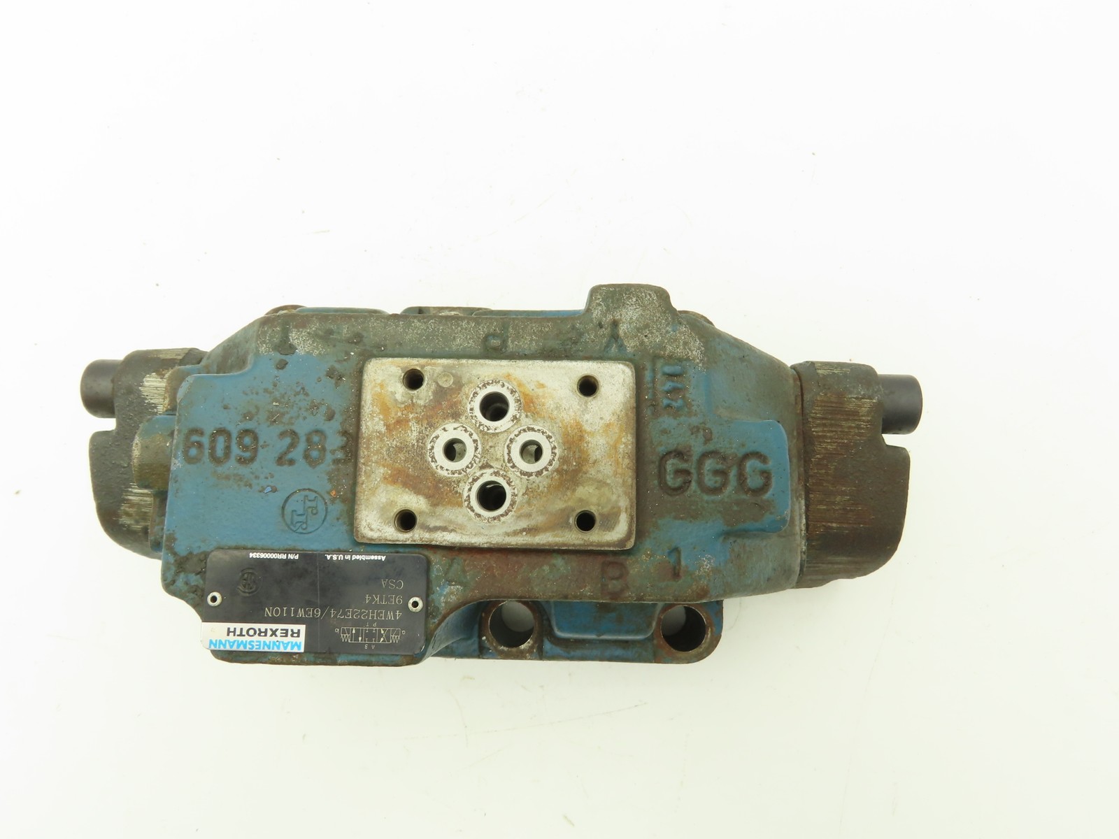 Rexroth 4WEH22E74/6EW110N-9ETK4 Hydraulic Directional Control Solenoid Valve