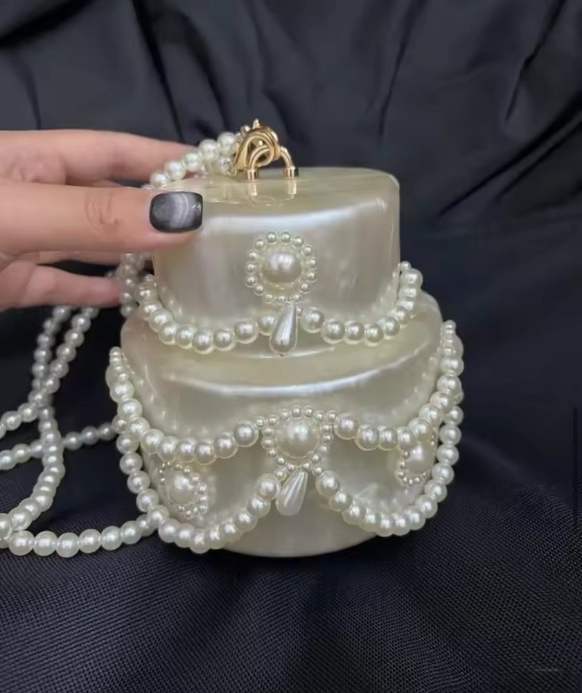 Wedding Cake Shaped Bridal Bag