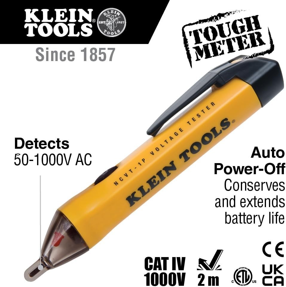 Professional Electrical Kit: Digital Multimeter, Voltage Tester & Outlet Tester
