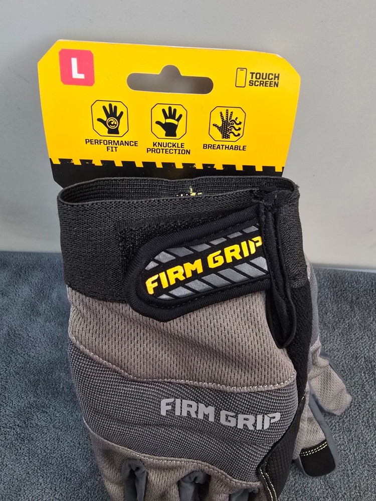 Firm Grip Large General-Purpose Work Gloves (3-Pack)