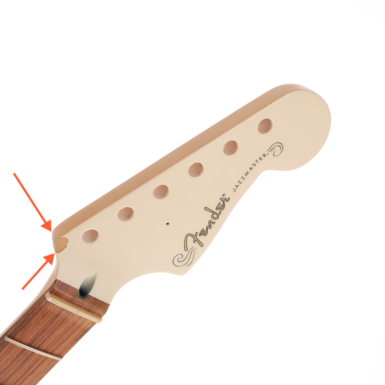 Fender Jazzmaster Neck Classic 60's Series 7.25" Pau Ferro Olympic White