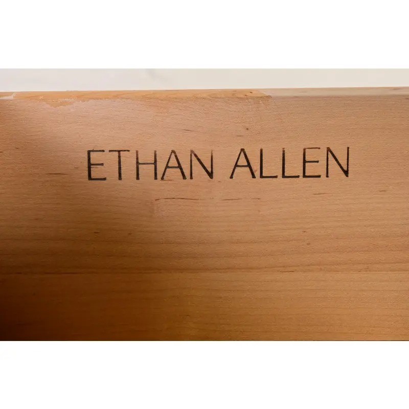 Ethan Allen American Colonial Maple Sideboard Buffet Server or Console Table