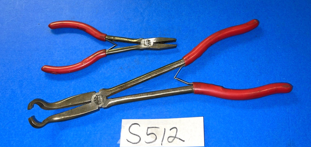 MAC TOOLS 2 PIECE HOSE GRIP & DUCK BILL PLIERS