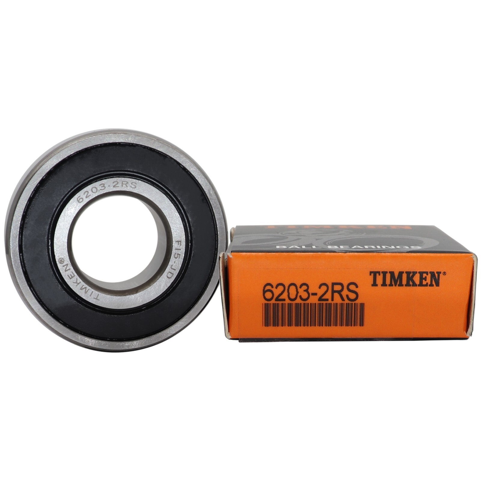 2PACK TIMKEN 6203-2RS 17X40X12MM Double Rubber Sealed Bearings 6203RS