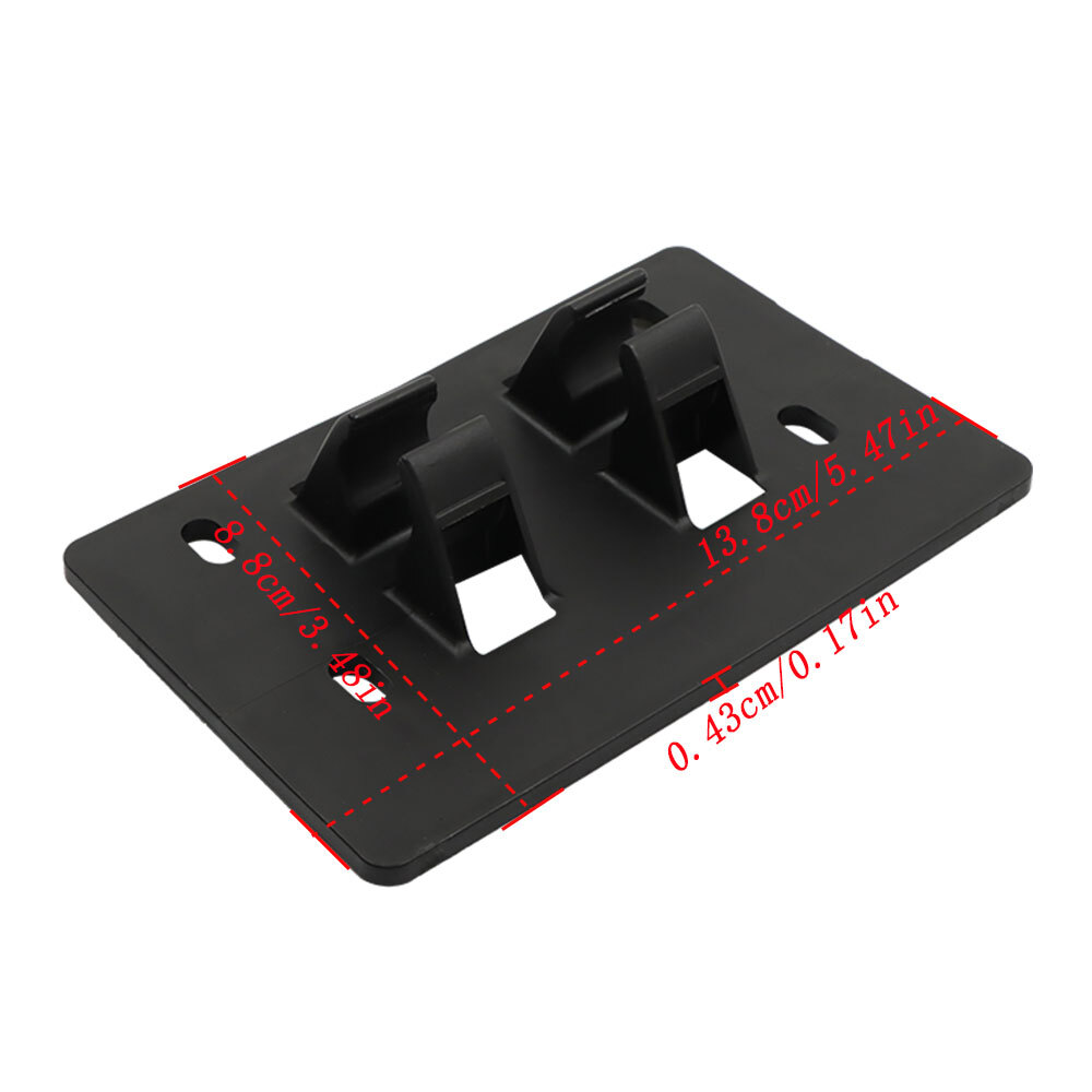 Windshield Handle Base For Polaris For Glass Tip-Out Full Windshield