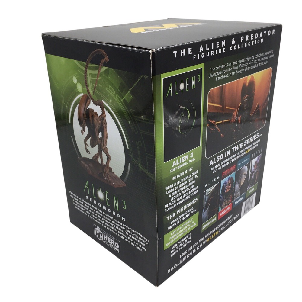 Xenomorph Alien 3 The Alien & Predator Figurine Collection 2017 Eaglemoss w/ Box