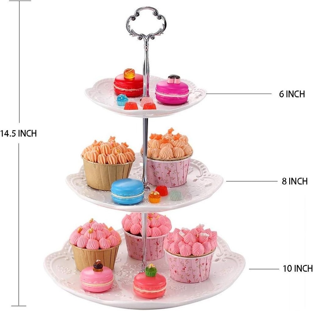 Elegant Pastry Serving Stand - Wedding Dessert Display