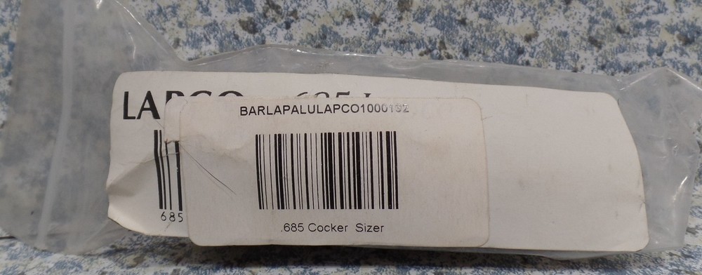 LAPCO Paintball .685 Cocker Sizer NEW