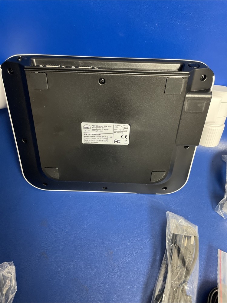 GBC Discovery 3100 Document Presentation Camera DVC10009 / CLEAN / WORKING /