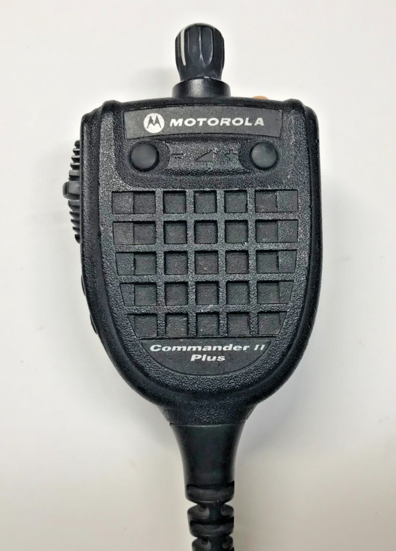 Motorola RMN5088B Commander II Plus RSM Remote Speaker Microphone Genuine OEM