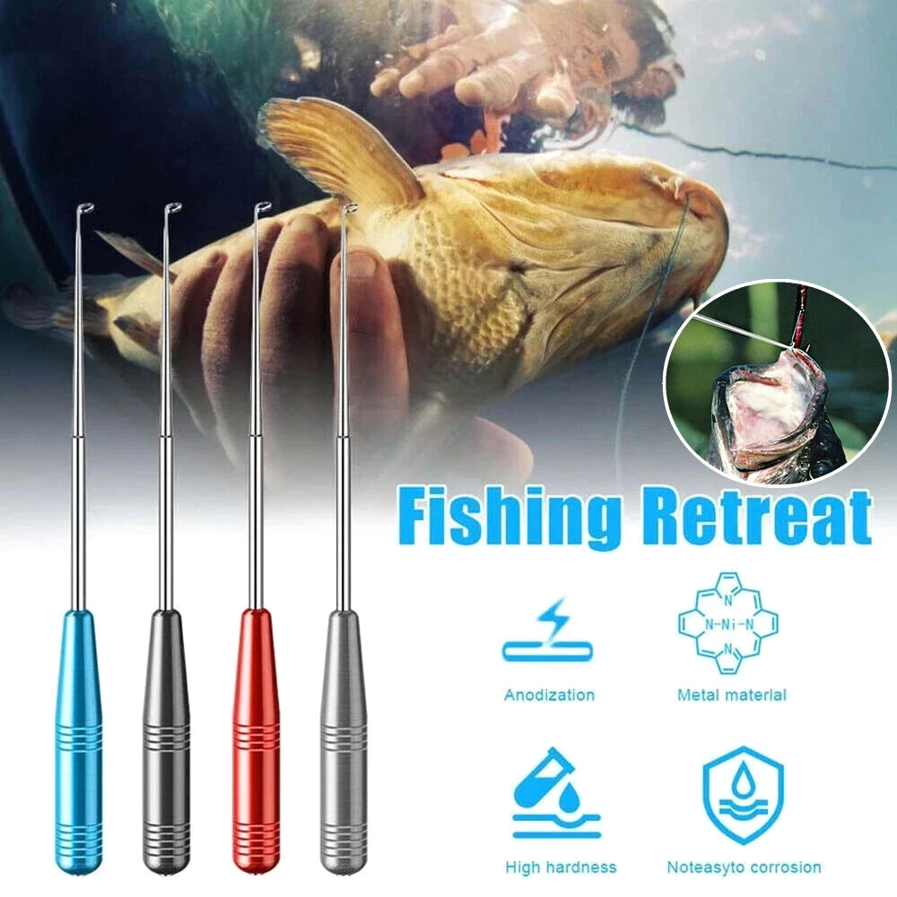 4PCS Fish Hook Quick Release Device Fishhook Detacher Remover Safety Extractor