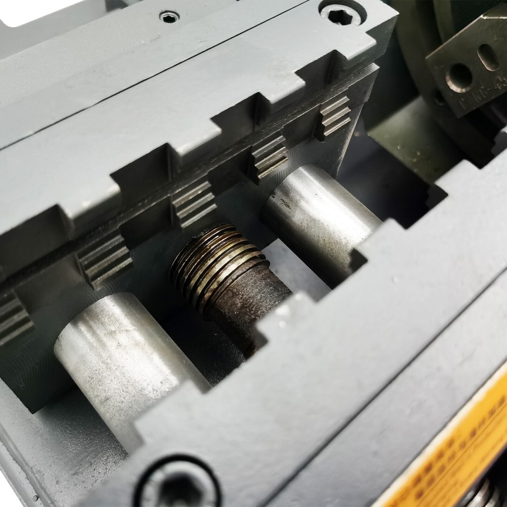 Automatic Rebar Thread Rolling Machine 220V 3PH 0.6"-1.6" Steel Bar Threading