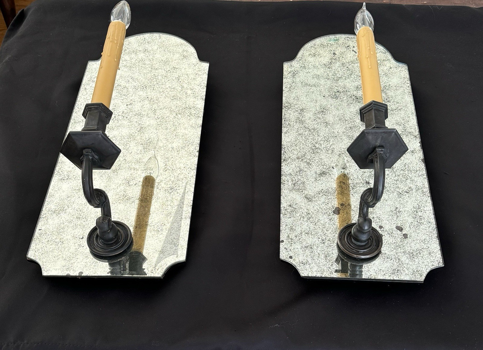 PAIR EF Chapman Visual Comfort Kensington Wall Sconce Mirror - 2 Pair Available