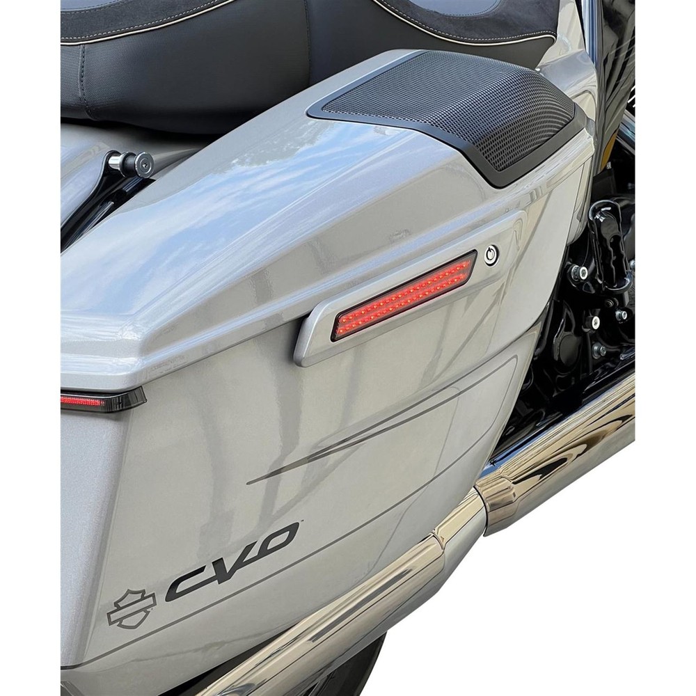 Custom Dynamics LED Latch Lights - Saddlebag - Smoke Lens CD-LATCH-23-S