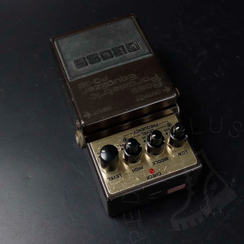 Boss PQ-3B Bass Parametric Equalizer (Silver Label) 1991 - 1995 - Brown